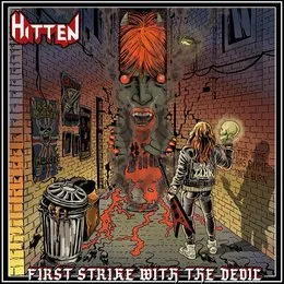 First Strike With the Devil von Hitten – Album Cover