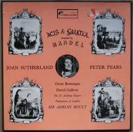Acis & Galatea von Peter Pears – Album Cover