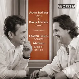 Franck, Lekeu: Sonates / Mathieu: Ballade-fantaisie von André Mathieu – Album Cover