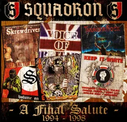 A Final Salute 1994 - 1998 von Squadron – Cover