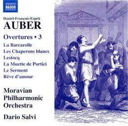 Overtures • 3 von Daniel François Esprit Auber – Album Cover