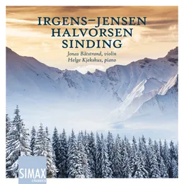 Irgens-Jensen / Halvorsen / Sinding von Johan Halvorsen – Album Cover