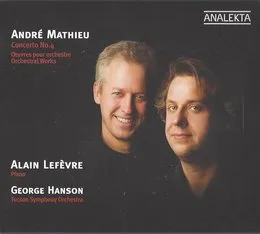 Concerto no. 4 / Orchestral Works von André Mathieu – Album Cover