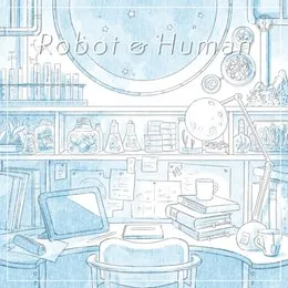Robot & Human von 黒魔 – Album Cover