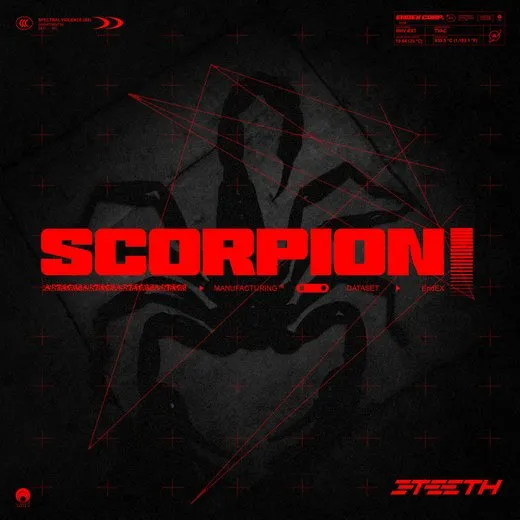 Scorpion von 3TEETH – Album Cover