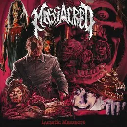Lunatic Massacre von Massacred – Album Cover