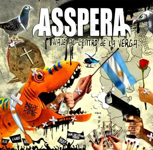 Viaje al centro de la verga von Asspera – Album Cover