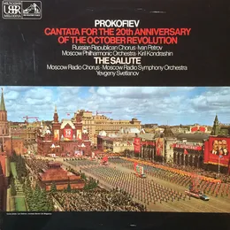 Cantata for the 20th Anniversary of the October Revolution / The Salute von Академический симфонический оркестр Московской филармонии – Album Cover
