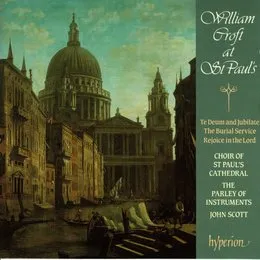 William Croft at St Pauls von John Scott – Album Cover