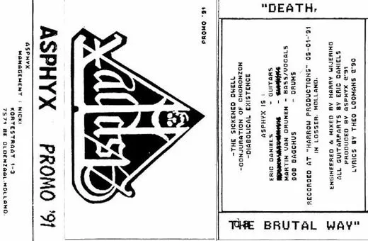 Promo ’91 von Asphyx – Cover