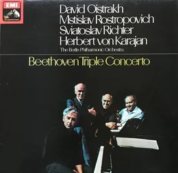 Tripelkonzert C-dur op.56 von Мстислав Ростропович – Album Cover
