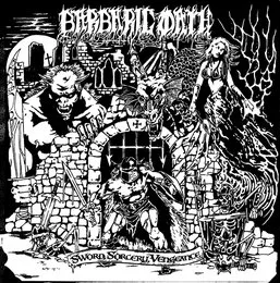 Sword, Sorcery, Vengeance von Barbaric Oath – Cover