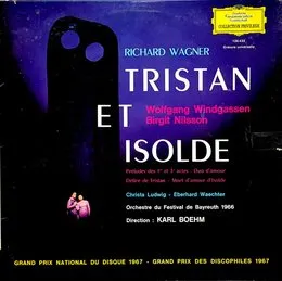 Tristan et Isolde von Birgit Nilsson – Album Cover