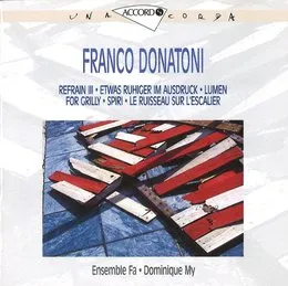 Portrait von Franco Donatoni – Album Cover