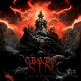 Veil of the Gods von Graven Sin – Album Cover