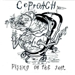 Pissing on the seat von Coproach – Cover
