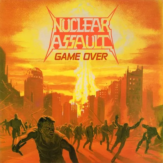 Game Over von Nuclear Assault – Album Cover
