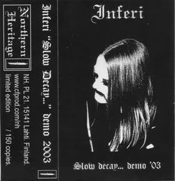 Slow Decay... von Inferi – Cover