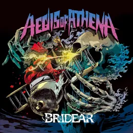 AEGIS OF ATHENA von BRIDEAR – Album Cover
