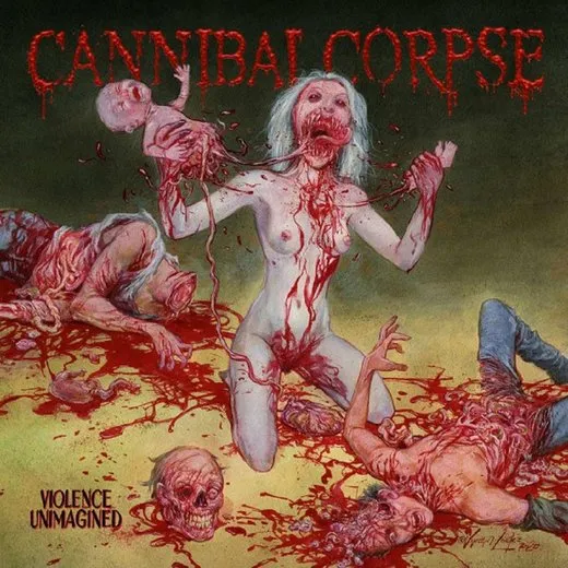 Violence Unimagined von Cannibal Corpse – Album Cover