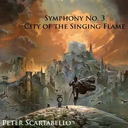 City of the Singing Flame von Peter Scartabello – Cover