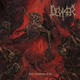 Evil Summons Evil von Deviser – Album Cover