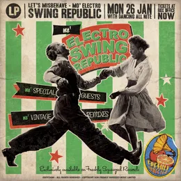 Mo’ Electro Swing Republic - Let’s Misbehave von Swing Republic – Album Cover