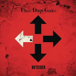 Outsider von Three Days Grace – Album Cover