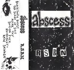 Raw, Sick and Brutal Noize von Abscess – Album Cover
