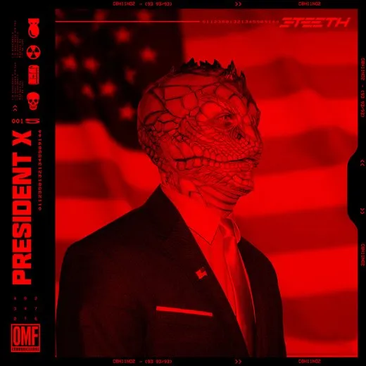 PRESIDENT X von 3TEETH – Album Cover