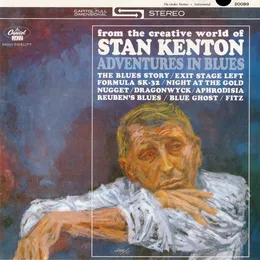 Adventures in Blues von Stan Kenton – Album Cover