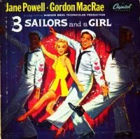 Three Sailors and a Girl von Gordon MacRae – Cover