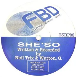 She'So von FBD Project – Cover