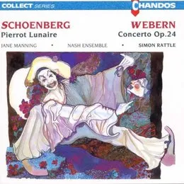 Schoenberg: Pierrot lunaire / Webern: Concerto, op. 24 von Anton Webern – Album Cover