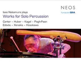 Isao Nakamura Plays Works for Solo Percussion von 細川俊夫 – Album Cover