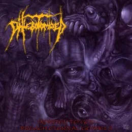 Devoted to God / Preach Eternal Gospels von Phlebotomized – Album Cover