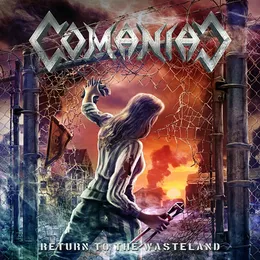 Return to the Wasteland von Comaniac – Album Cover