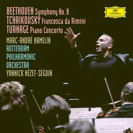 Beethoven: Symphony no. 8 / Tchaikovsky: Francesca da Rimini / Turnage: Piano Concerto von Mark‐Anthony Turnage – Album Cover