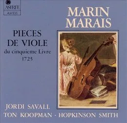 Pièces de viole du cinquième livre, 1725 von Marin Marais – Album Cover