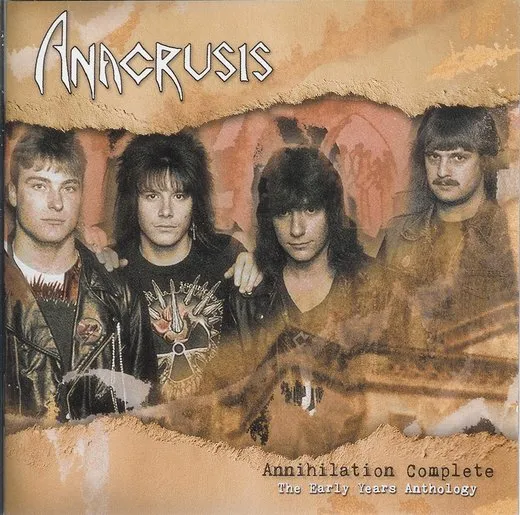 Annihilation Complete: The Early Years Anthology von Anacrusis – Cover