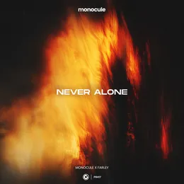 Never Alone von Monocule – Album Cover