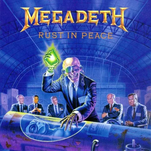 Rust in Peace von Megadeth – Album Cover