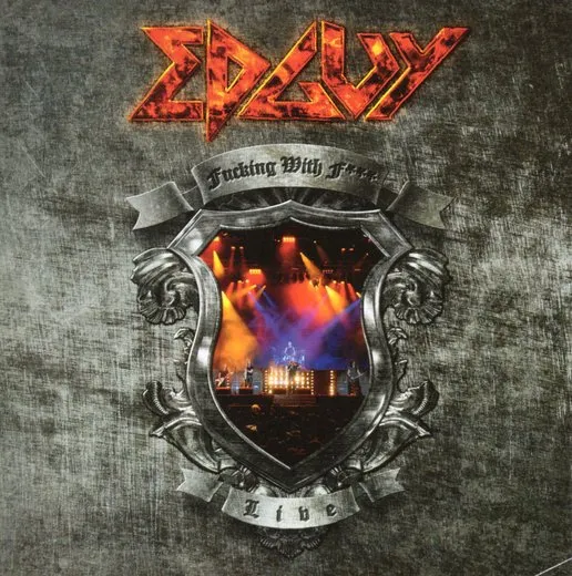 Fucking With F***: Live von Edguy – Album Cover