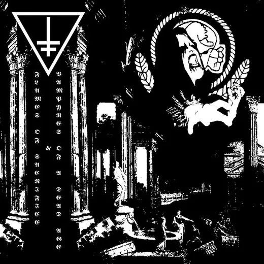 Flames of Sacrifice & Vampyres of a Dead Age von Drowning the Light – Album Cover