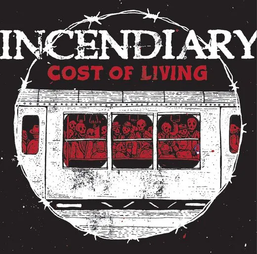 Cost of Living von Incendiary – Album Cover