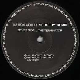 Surgery - The Remix von Doc Scott – Cover