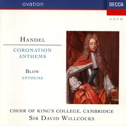 Handel: Coronations Anthem / Blow: Anthems von John Blow – Album Cover