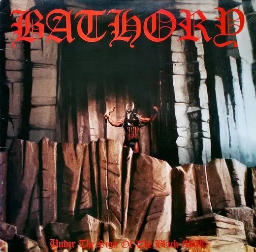 Under the Sign of the Black Mark von Bathory – Album Cover