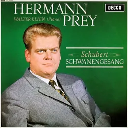 Schwanengesang von Hermann Prey – Album Cover