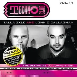 Techno Club, Volume 44 von John O’Callaghan – Cover